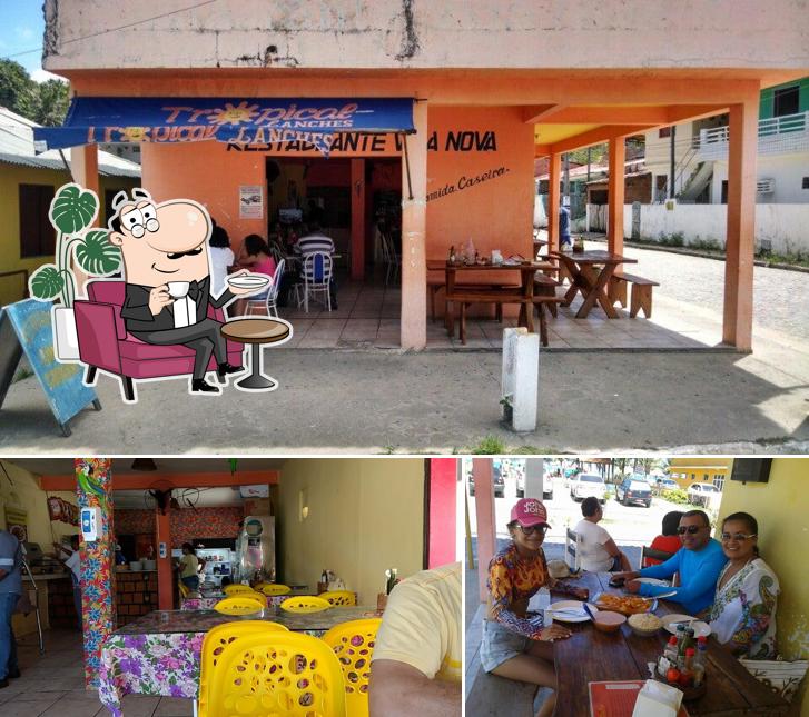 Veja imagens do interior do Restaurante Vida Nova