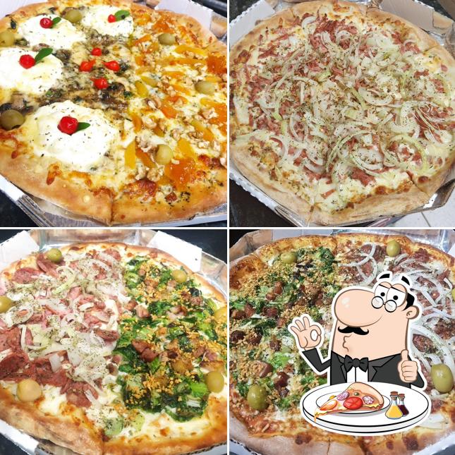 Experimente diversos tipos de pizza