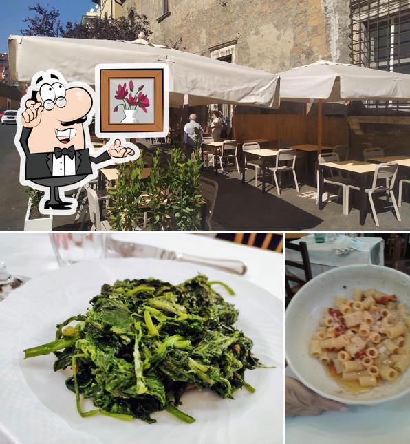 Gli interni di Trattoria Antico Falcone
