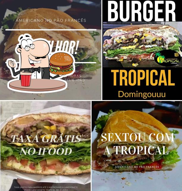 Las hamburguesas de Tropical Lanches Original gustan a una gran variedad de paladares