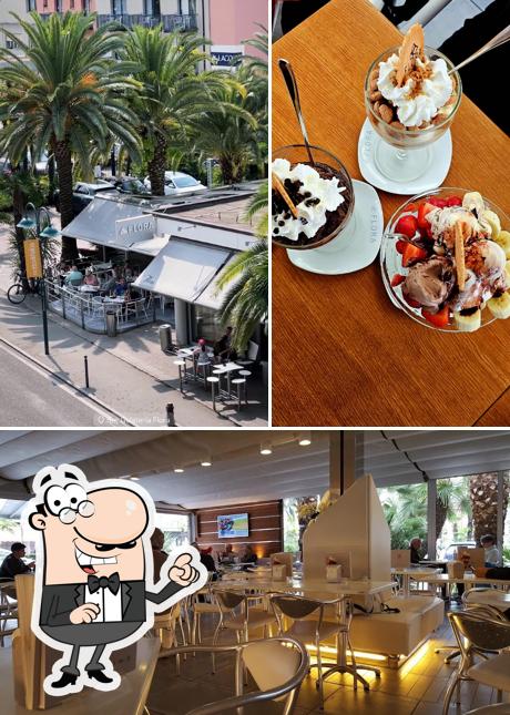 Siediti a un tavolo di Bar Gelateria Flora