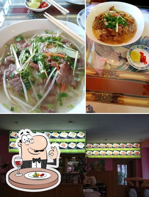 Essen im Asia Haus China-Thai Imbiss