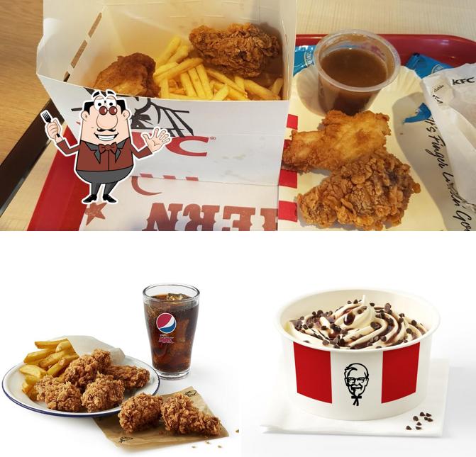 Еда в "KFC Christchurch - Lyndhurst Road"