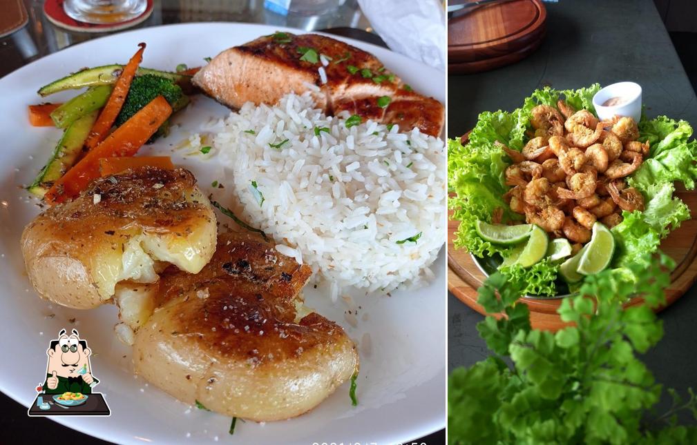 Comida em Quintal de Casa Empório Restaurante