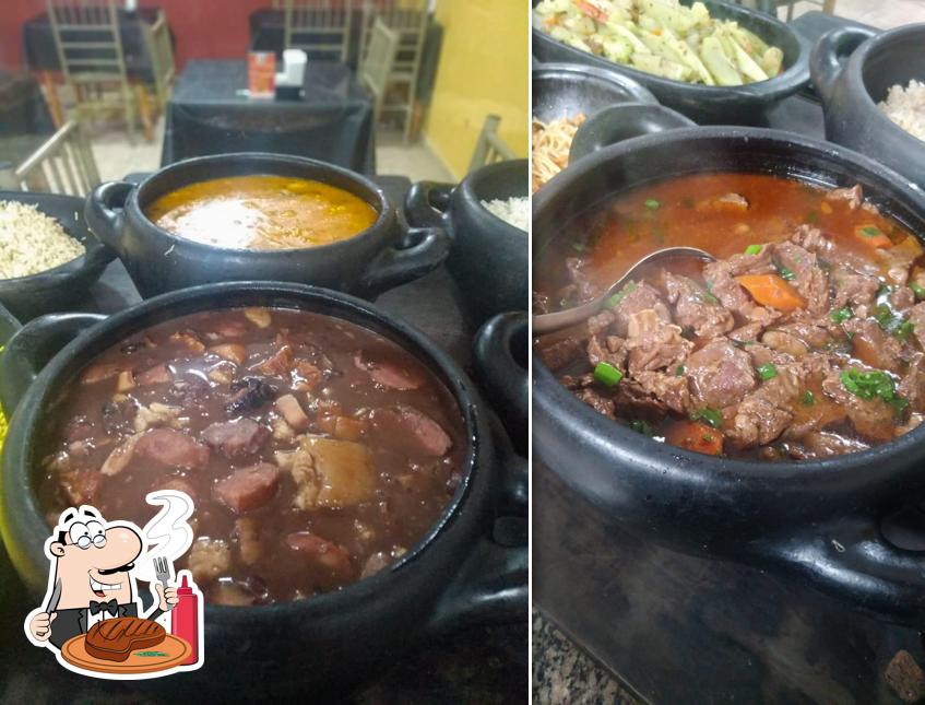 Prove refeições de carne no RESTAURANTE A CASINHA