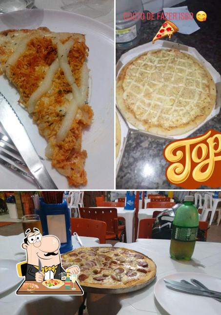 Comida em Top Pizza