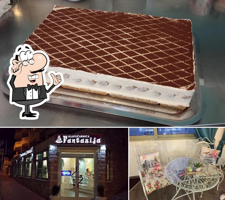 Dai un'occhiata agli interni di Fantazija slastičarnica ( pastry shop )