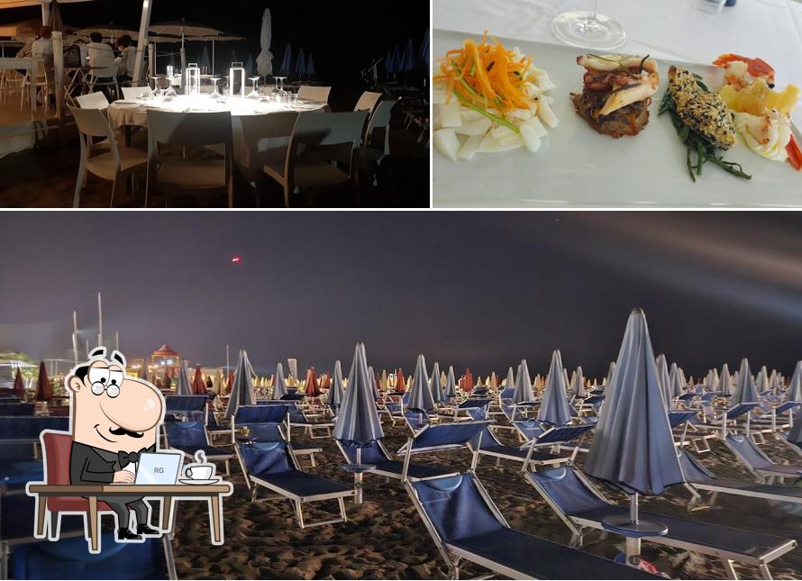 Guarda la foto che mostra la interni e cibo di Osteria Mej ad gnint