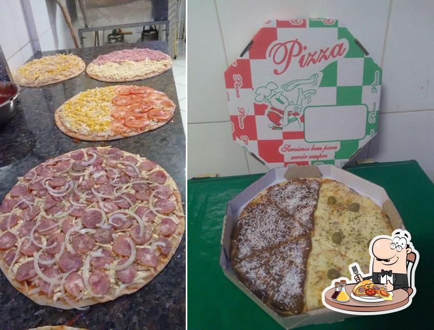 Escolha pizza no Pizza na pedra