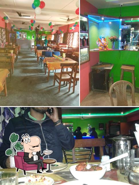 The interior of Green Valley Restaurant
