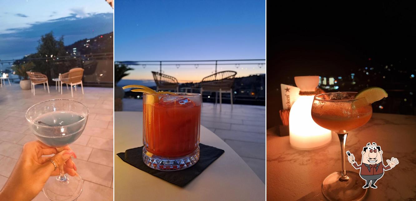 Platti al Rooftop Bar Bellevue Portorož