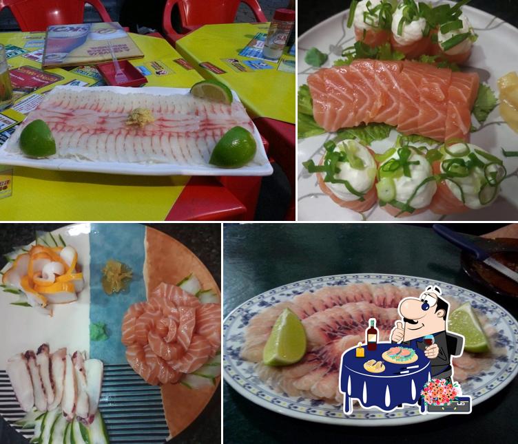 Sashimi em Cantinho Oriental