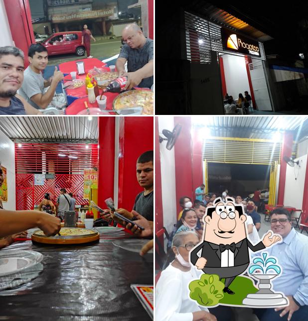 O exterior do Ragatsa Pizzaria