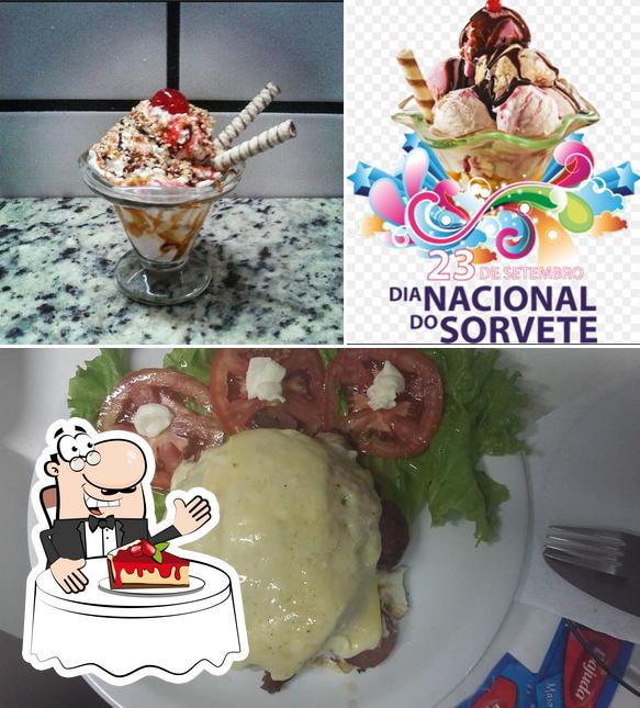 Sorveteria Avenida oferece uma gama de pratos doces