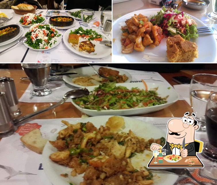Еда в "Tuzla Seafood Restaurant"