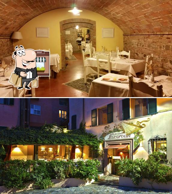 Guarda l'area esterna di Ristorante Lazaroun