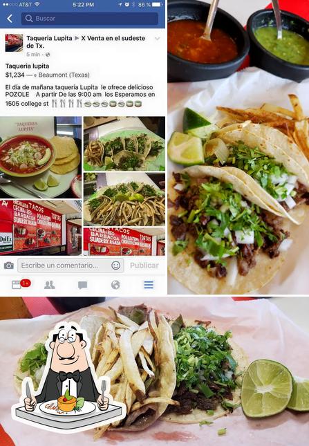 Taqueria Lupita 1505 College St in Beaumont Restaurant menu and