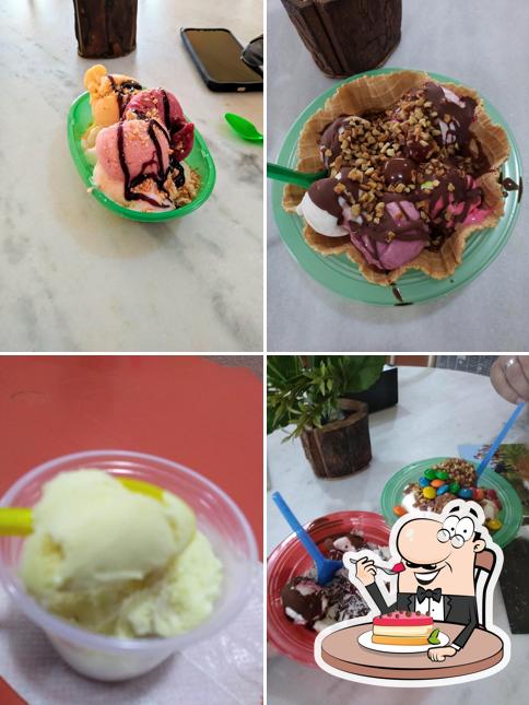 Peça uma das opções doces