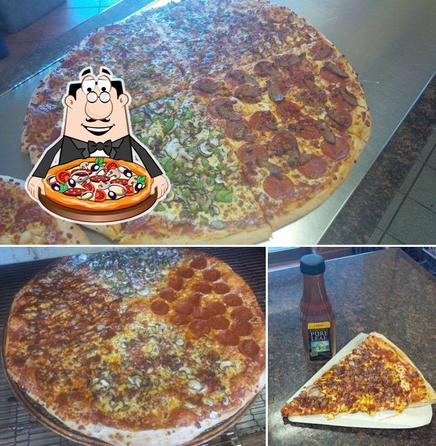 Commandez de nombreux types de pizzas