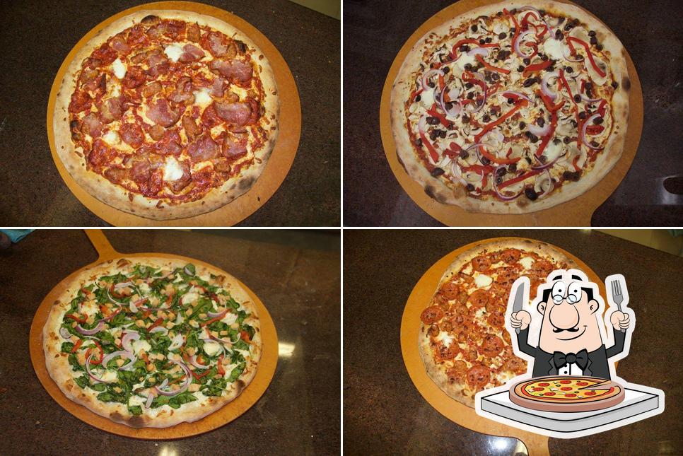 Prenez différents types de pizzas