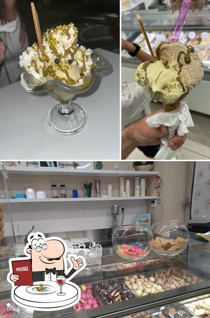 Guarda la immagine che raffigura la cibo e interni di CON GELATO