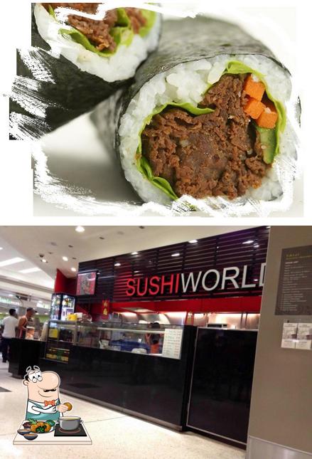 Falafel at Sushi World