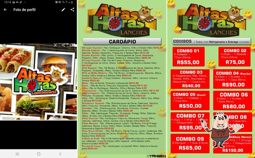 Altas Horas Lanches
