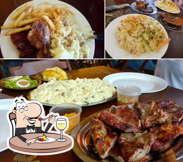 Comida em Churrascaria Baião