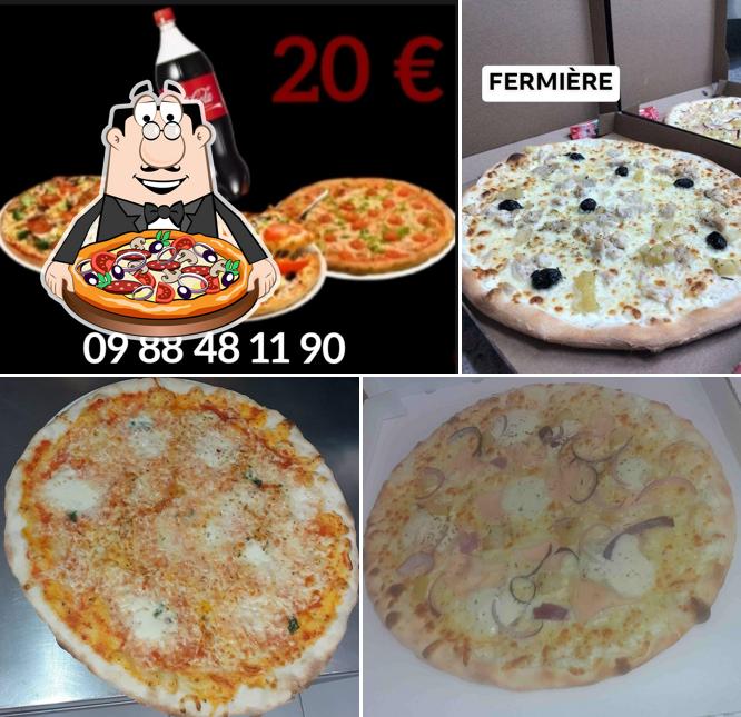 Choisissez de nombreux genres de pizzas