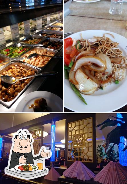 Еда и внутреннее оформление в China-Restaurant Phönix