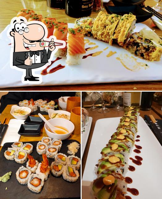 Prenez de nombreuses options de sushi