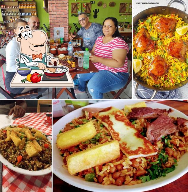 Paella em Restaurante Mandacaru