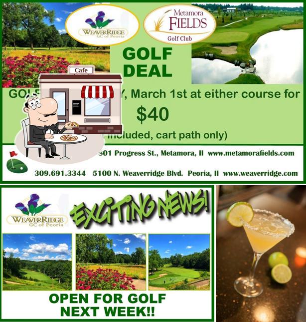 Weaver Ridge Clubhouse Restaurant in Peoria Restaurant menu and reviews