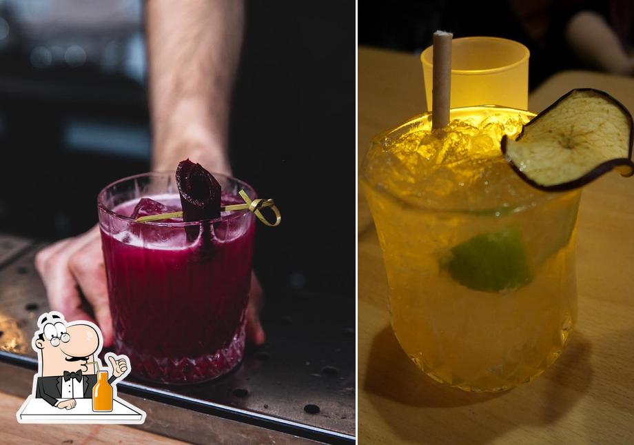 La Loutre Bar offers a selection of drinks