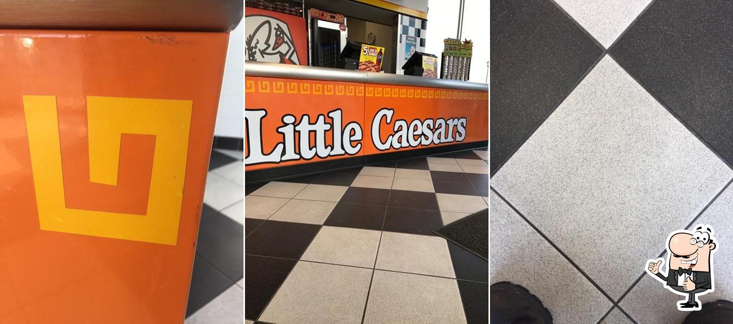 Взгляните на снимок пиццерии "Little Caesars"