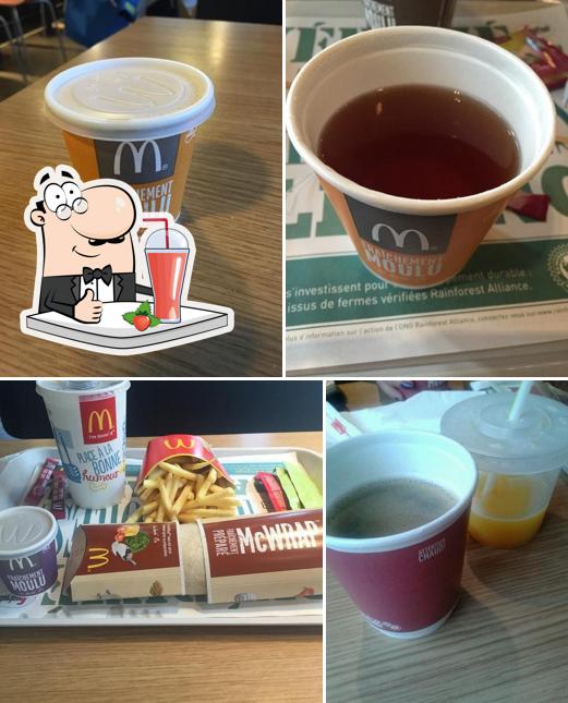 McDonald's propose une sélection de boissons