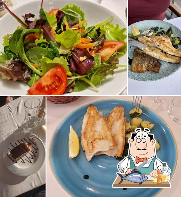 Salmone grigliato al Restaurant AND Rooms Restavracija KOTLAR
