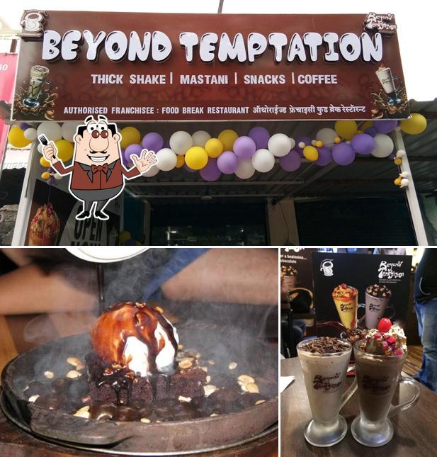 Food at BEYOND Temptation Cafe