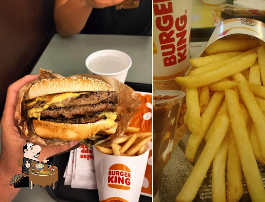 Comida em Burger King