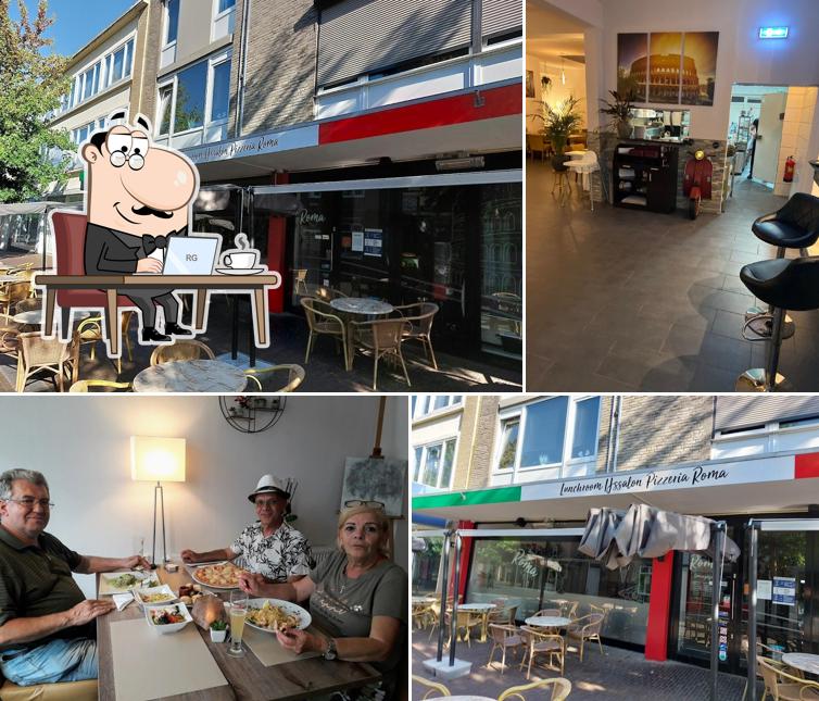 Lunchroom IJssalon Pizzeria Roma