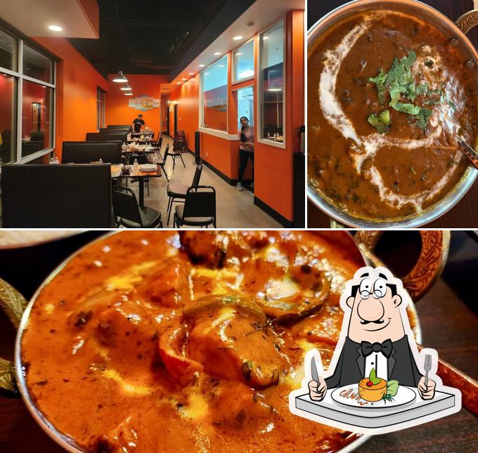 Check out the picture displaying food and interior at Rana Indian Cuisine