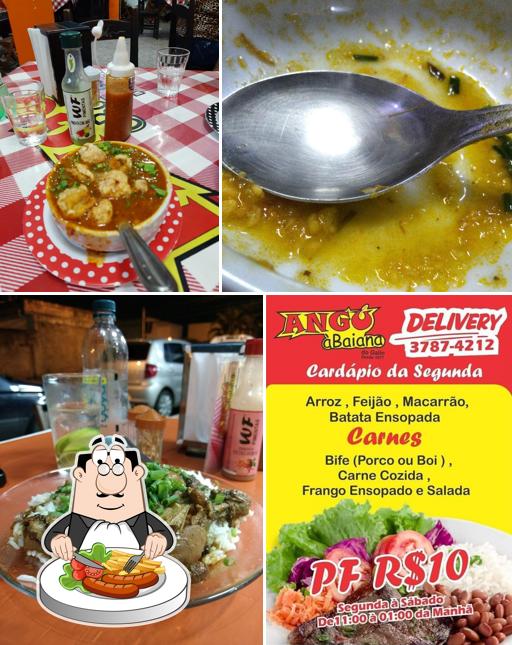 Comida em Angu A Baiana do Galin