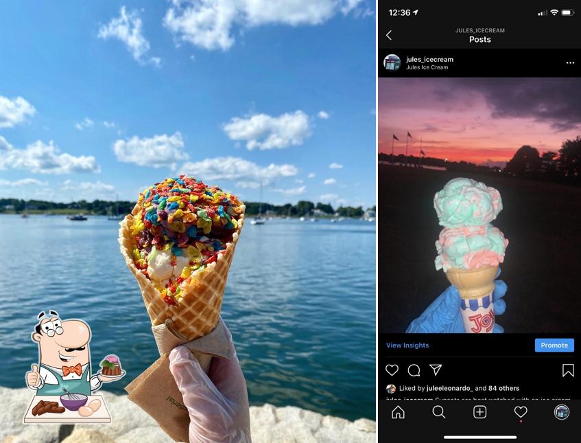 Jules Ice Cream in Bristol Restaurant menu and reviews