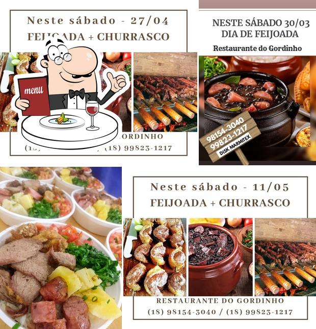 Comida em Restaurante do Gordinho - Álvares Machado