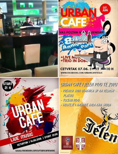 Découvrez l'intérieur de Urban café