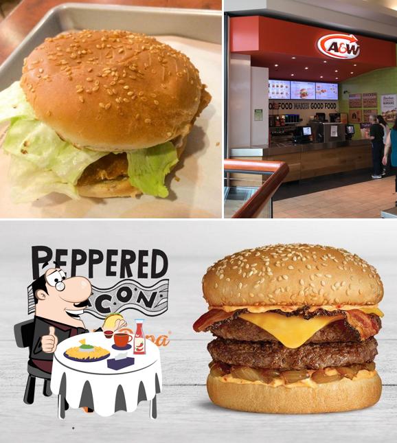 Prenez un hamburger à A&W Canada