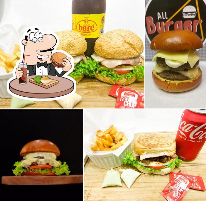 Hambúrguer em All Burger