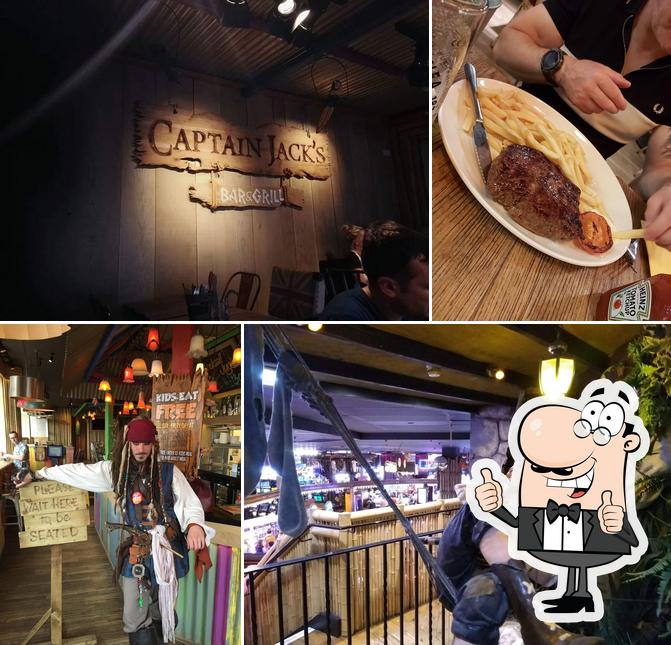 Captain Jack's Bar & Grill in Blackpool Restaurant menu and reviews