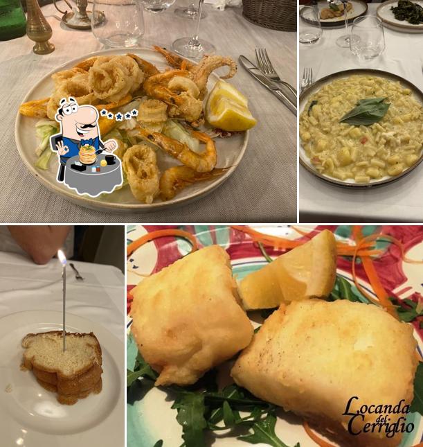 Cibo al Locanda del Cerriglio