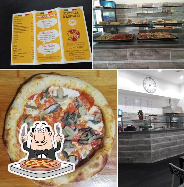 Scegli tra le svariate varianti di pizza